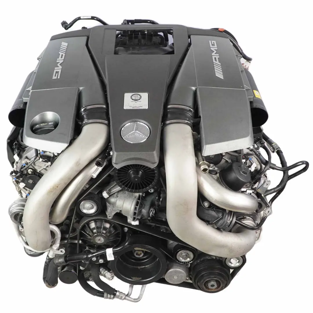 Mercedes W212 E63 AMG Complete Engine 157981 157.981 E 63 558HP WARRANTY - SKU A1570105000-1 - Part number A1570105000