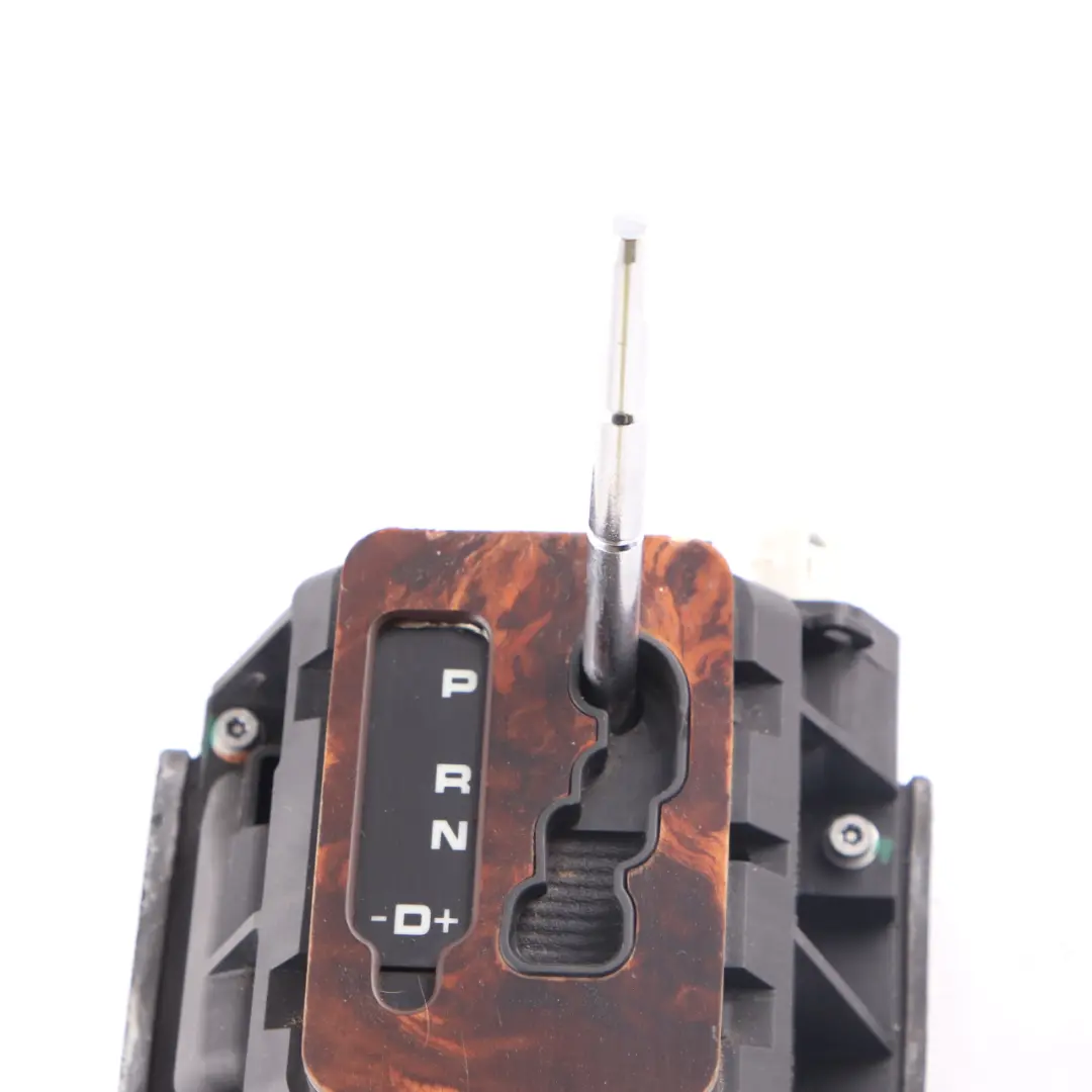 Caja Cambios Automática Selector Mecanismo Cambio Cubierta Madera para Mercedes W163 con número de pieza A1632601109 Mercedes W163 Caja Cambios Automática Selector Mecanismo Cambio Cubierta Madera - SKU A1632601109-1 - Número de pieza A1632601109