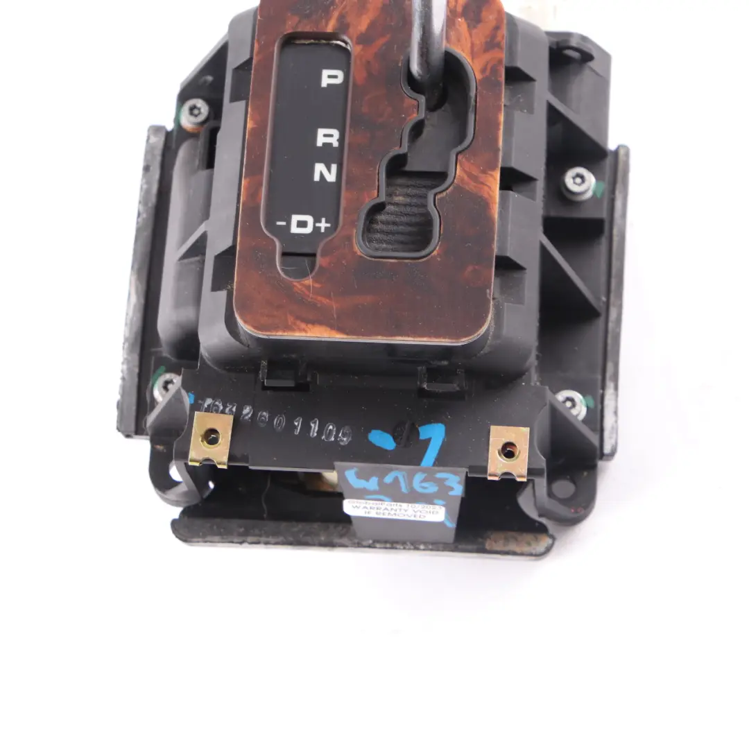 Gearbox Selector Gearshift Mechanism Wood Trim Cover to Mercedes W163 Automatic with Part number A1632601109 Mercedes W163 Automatic Gearbox Selector Gearshift Mechanism Wood Trim Cover - SKU A1632601109-1 - Part number A1632601109