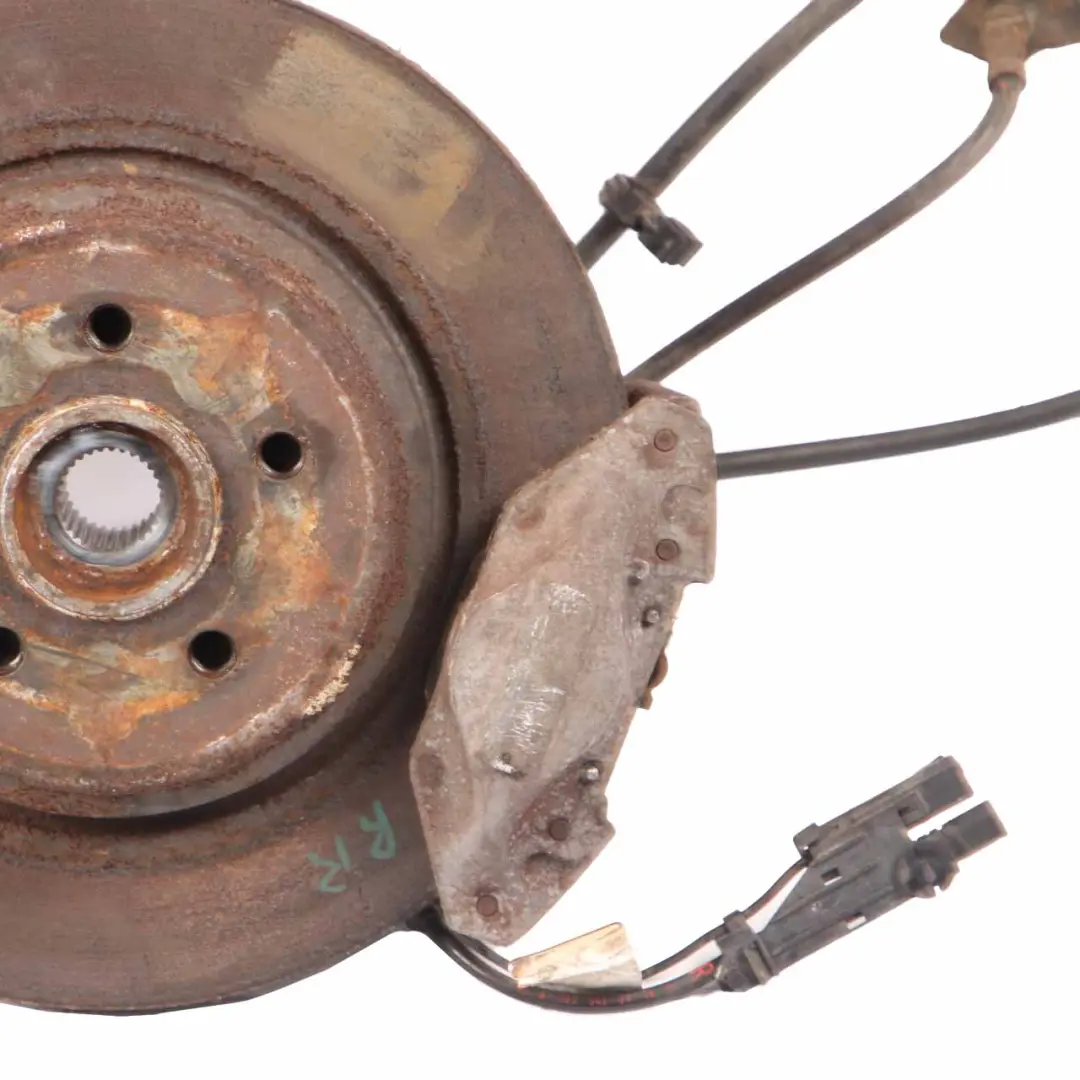 Mercedes ML W163 270 CDI Rear Right O/S Suspension Brake Wheel Hub Carrier - SKU A1633500608 - Part number A1633500608