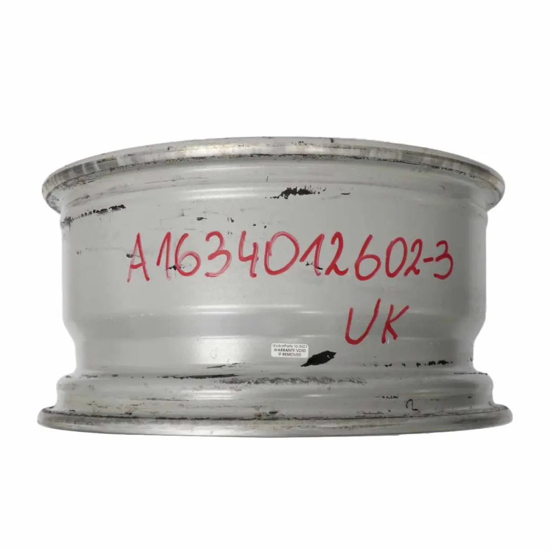 Alloy Wheel Rim 17" 8J ET:52 to Mercedes ML W163 Silver with Part number A1634012602 Mercedes ML W163 Silver Alloy Wheel Rim 17" 8J ET:52 - SKU A1634012602-3 - Part number A1634012602