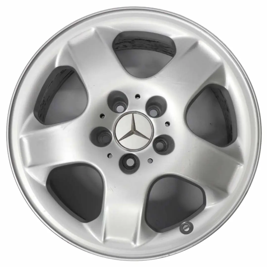 Alloy Wheel Rim 17" 8J ET:52 to Mercedes ML W163 Silver with Part number A1634012602 Mercedes ML W163 Silver Alloy Wheel Rim 17" 8J ET:52 - SKU A1634012602-3 - Part number A1634012602