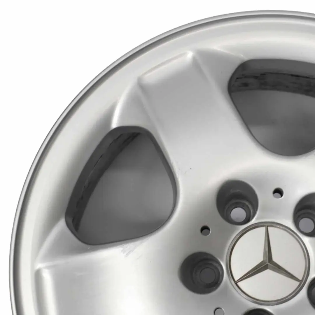 Alloy Wheel Rim 17" 8J ET:52 to Mercedes ML W163 Silver with Part number A1634012602 Mercedes ML W163 Silver Alloy Wheel Rim 17" 8J ET:52 - SKU A1634012602-3 - Part number A1634012602