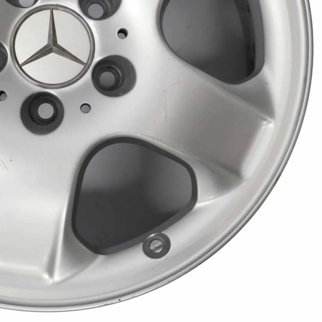 Alloy Wheel Rim 17" 8J ET:52 to Mercedes ML W163 Silver with Part number A1634012602 Mercedes ML W163 Silver Alloy Wheel Rim 17" 8J ET:52 - SKU A1634012602-3 - Part number A1634012602