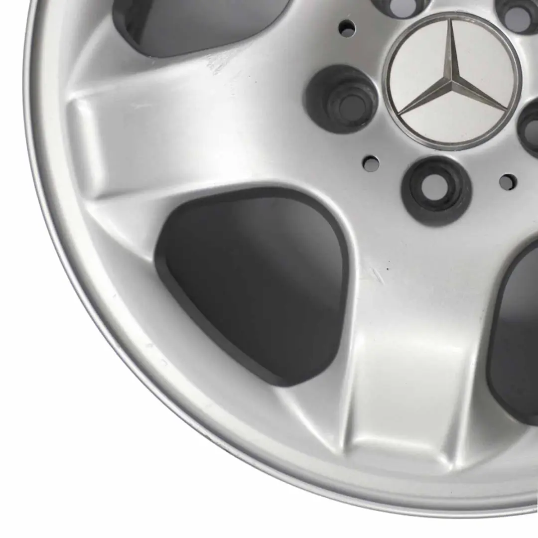 Alloy Wheel Rim 17" 8J ET:52 to Mercedes ML W163 Silver with Part number A1634012602 Mercedes ML W163 Silver Alloy Wheel Rim 17" 8J ET:52 - SKU A1634012602-3 - Part number A1634012602