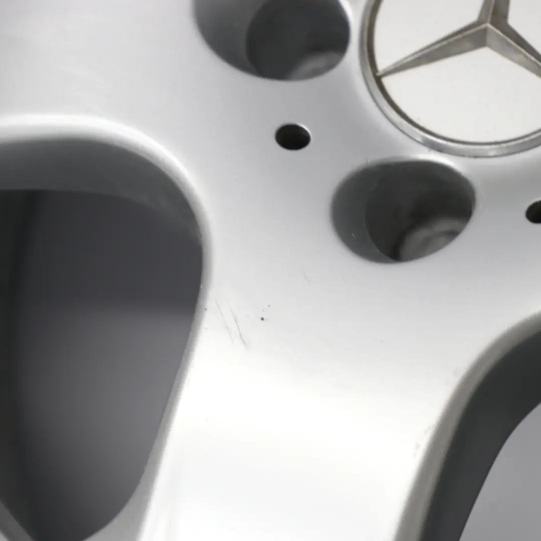 Alloy Wheel Rim 17" 8J ET:52 to Mercedes ML W163 Silver with Part number A1634012602 Mercedes ML W163 Silver Alloy Wheel Rim 17" 8J ET:52 - SKU A1634012602-3 - Part number A1634012602