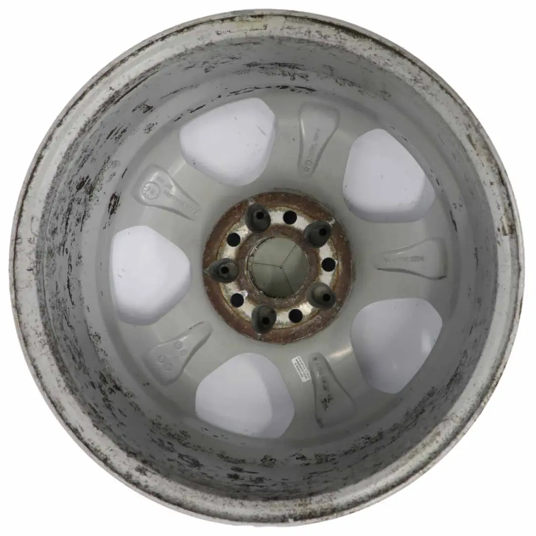 Alloy Wheel Rim 17" 8J ET:52 to Mercedes ML W163 Silver with Part number A1634012602 Mercedes ML W163 Silver Alloy Wheel Rim 17" 8J ET:52 - SKU A1634012602-3 - Part number A1634012602