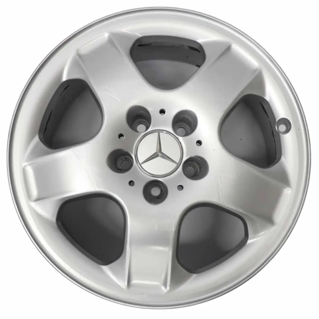 Alloy Wheel Rim 17" 8J ET:52 to Mercedes ML W163 Silver with Part number A1634012602 Mercedes ML W163 Silver Alloy Wheel Rim 17" 8J ET:52 - SKU A1634012602-4 - Part number A1634012602