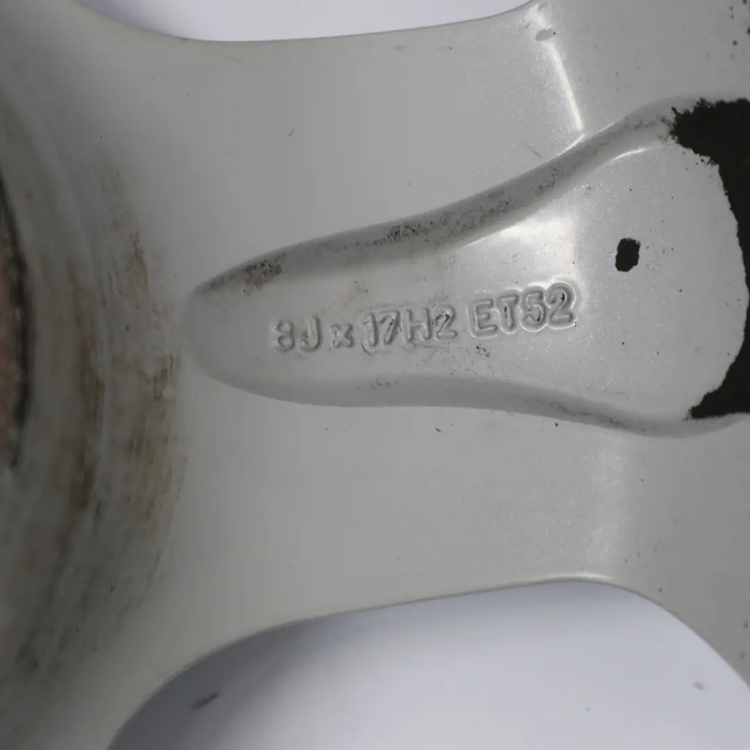 Alloy Wheel Rim 17" 8J ET:52 to Mercedes ML W163 Silver with Part number A1634012602 Mercedes ML W163 Silver Alloy Wheel Rim 17" 8J ET:52 - SKU A1634012602-4 - Part number A1634012602