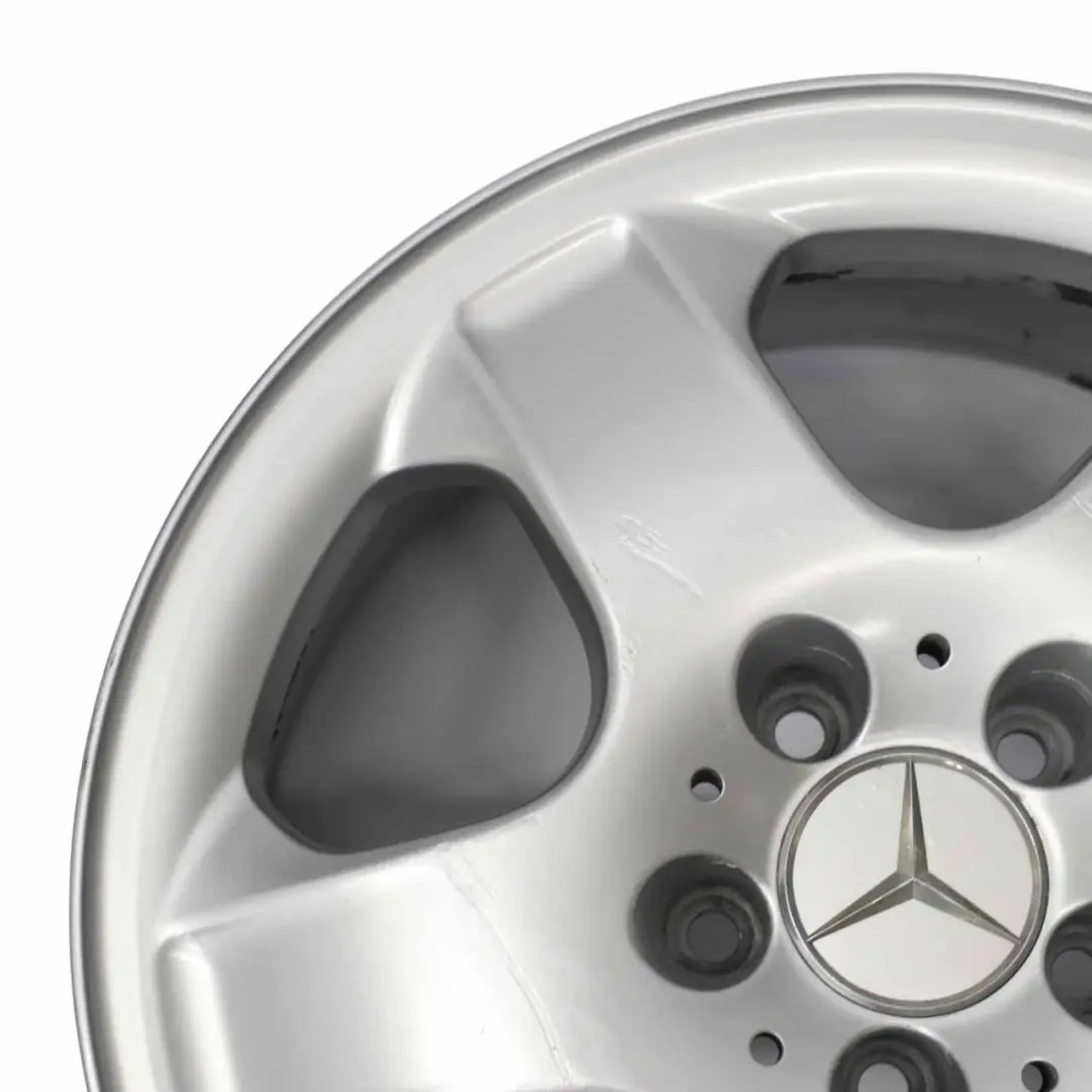 Alloy Wheel Rim 17" 8J ET:52 to Mercedes ML W163 Silver with Part number A1634012602 Mercedes ML W163 Silver Alloy Wheel Rim 17" 8J ET:52 - SKU A1634012602-4 - Part number A1634012602