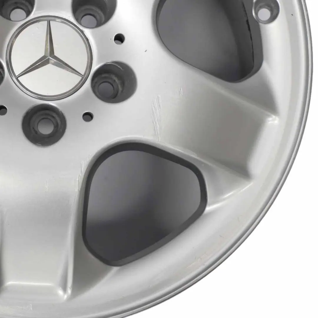 Alloy Wheel Rim 17" 8J ET:52 to Mercedes ML W163 Silver with Part number A1634012602 Mercedes ML W163 Silver Alloy Wheel Rim 17" 8J ET:52 - SKU A1634012602-4 - Part number A1634012602