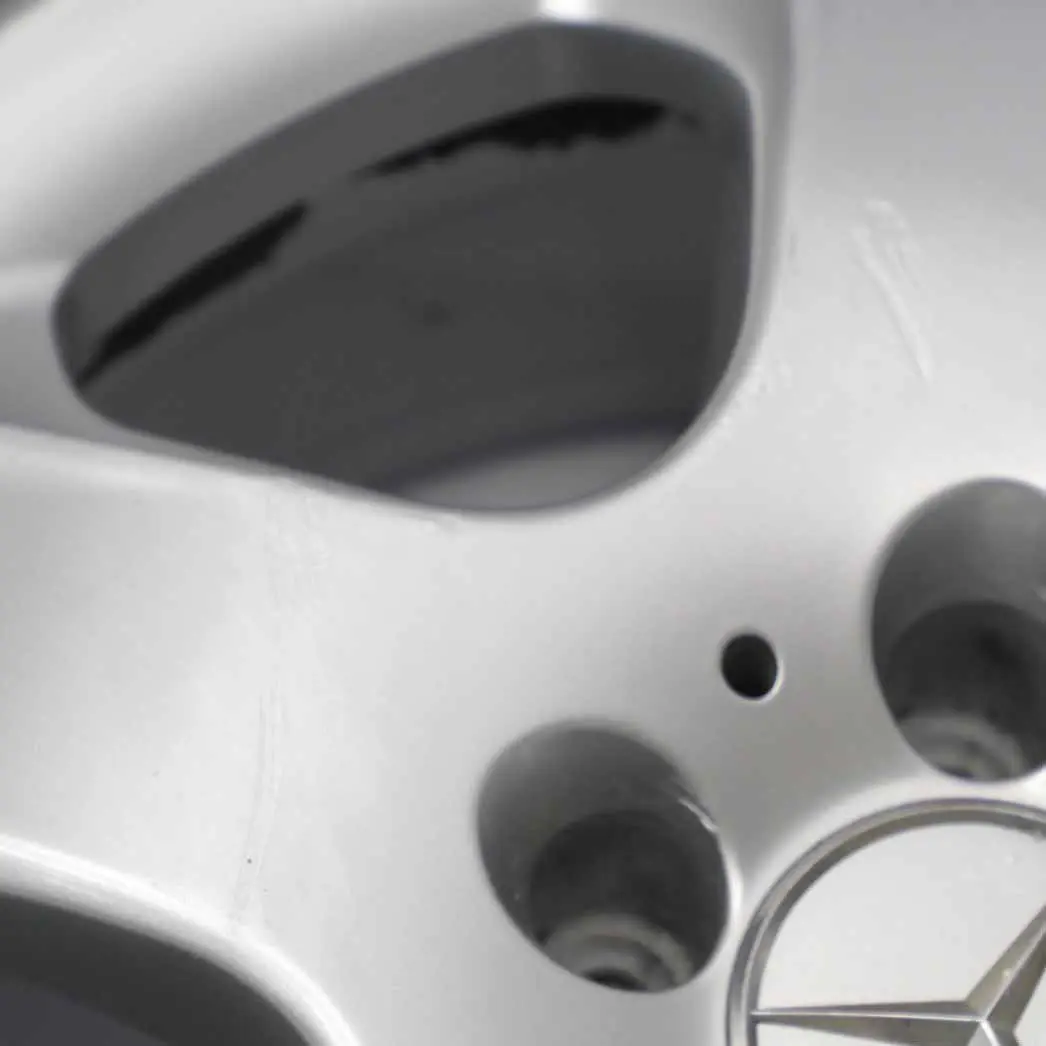 Alloy Wheel Rim 17" 8J ET:52 to Mercedes ML W163 Silver with Part number A1634012602 Mercedes ML W163 Silver Alloy Wheel Rim 17" 8J ET:52 - SKU A1634012602-4 - Part number A1634012602