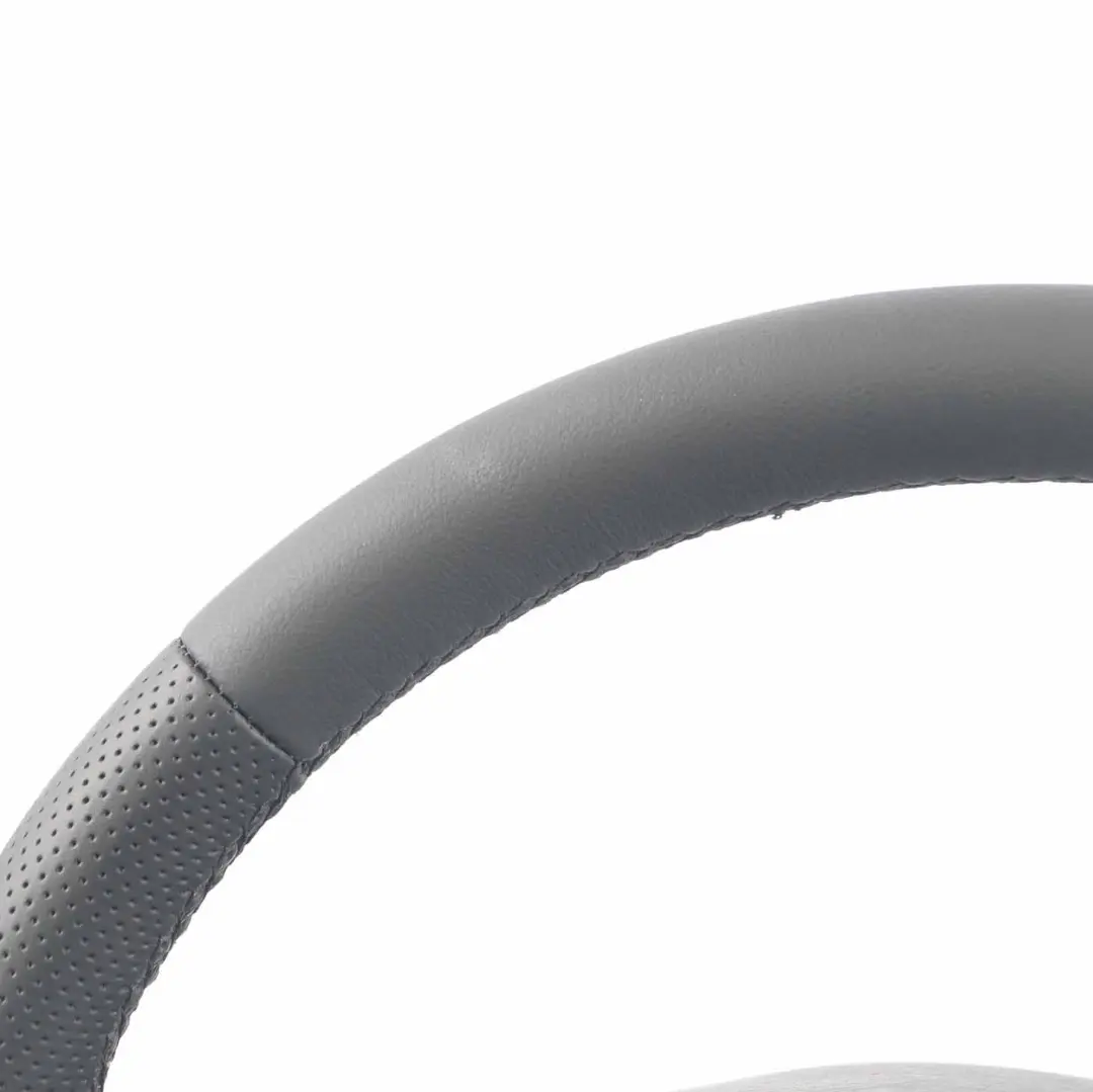 Mercedes ML W163 NEW Black Leather Steering Wheel Black Threads - SKU A1634600603-1 - Part number A1634600603