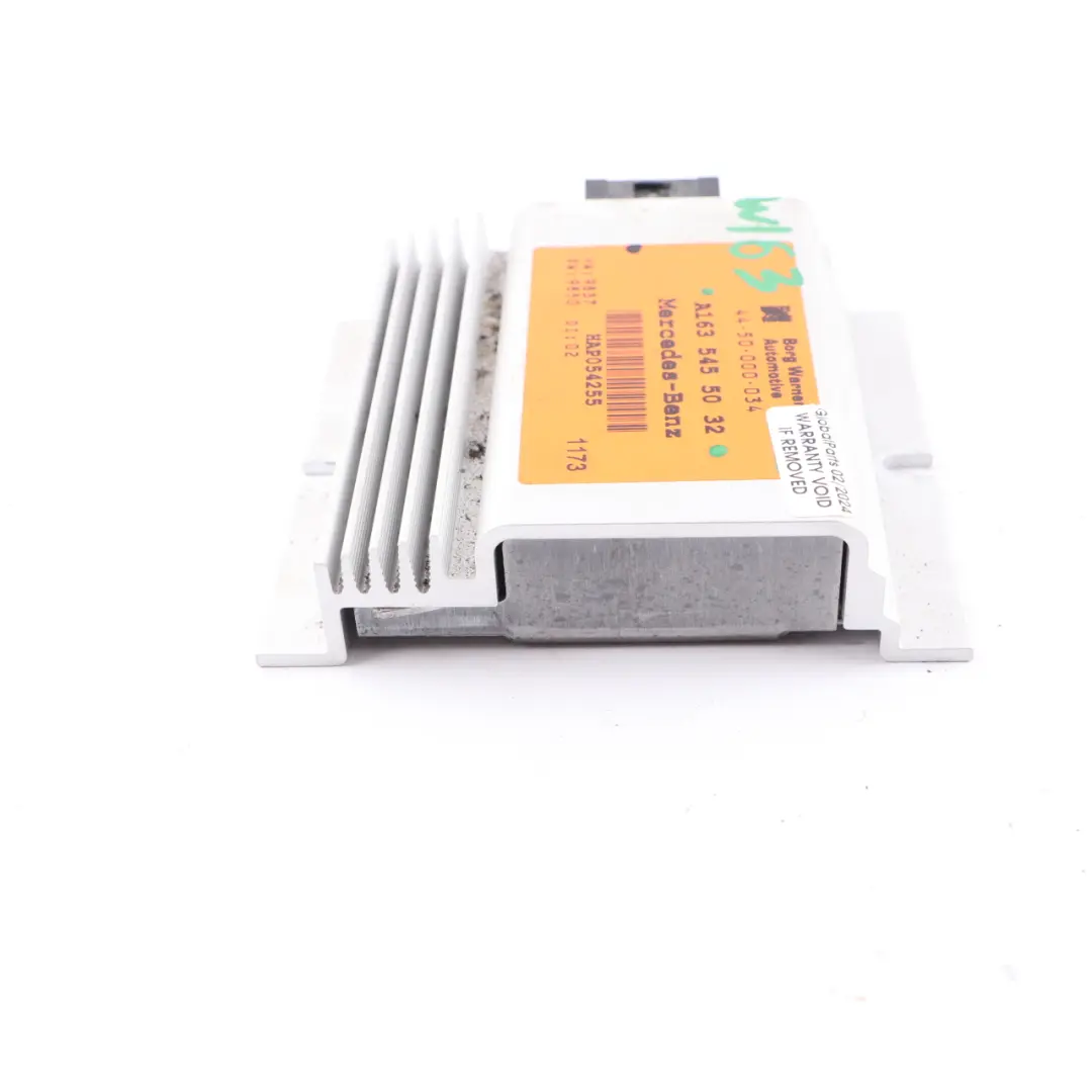 Gearbox Transfer Case Control Module Unit ECU to Mercedes W163 with Part number A1635455032 Mercedes W163 Gearbox Transfer Case Control Module Unit ECU - SKU A1635455032 - Part number A1635455032