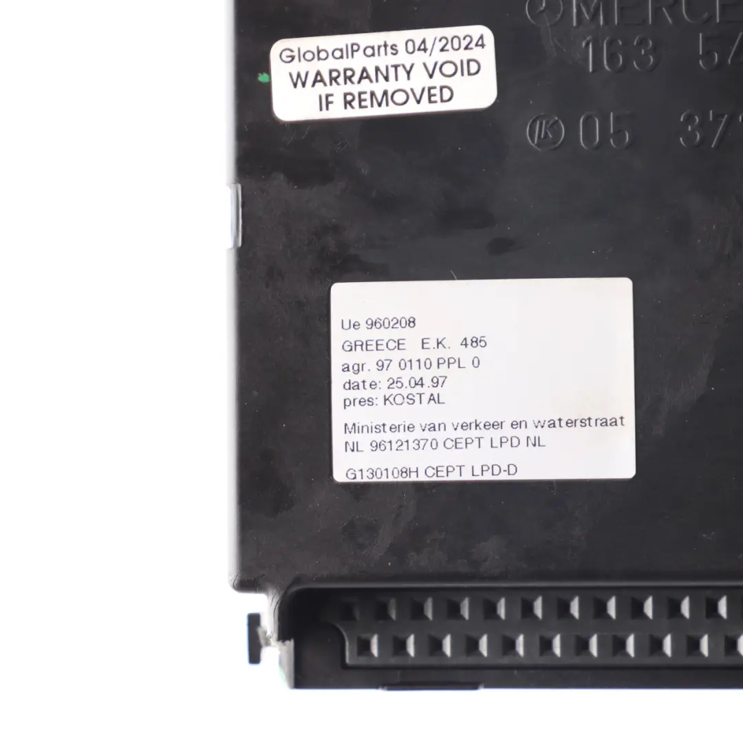 Mercedes W163 SAM Control Unit AAM2 - SKU A1635455232-1 - Part number A1635455232