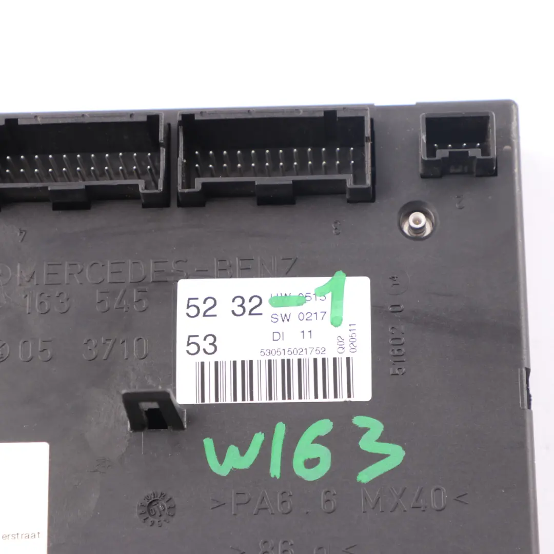 SAM Control Unit AAM2 to Mercedes W163 with Part number A1635455232 Mercedes W163 SAM Control Unit AAM2 - SKU A1635455232-1 - Part number A1635455232