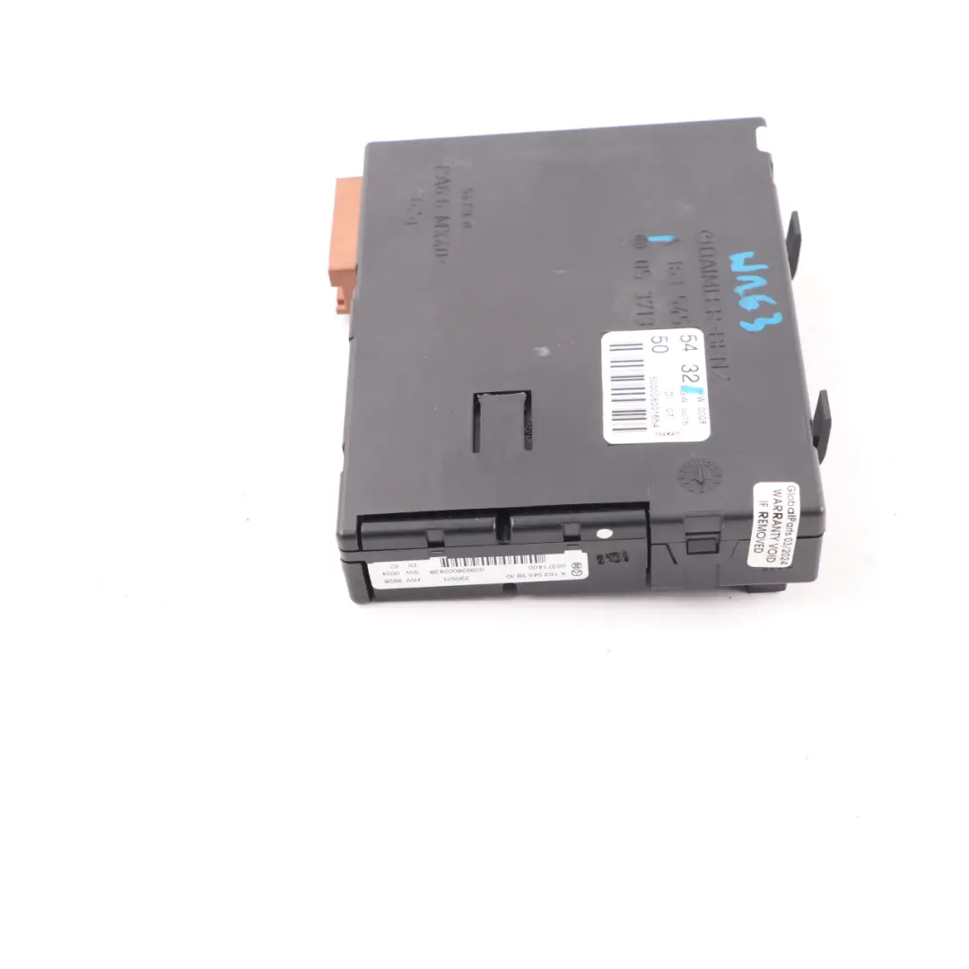 Immobilizer Control Unit Module ECU Control Unit to Mercedes ML W163 with Part number A1635455432 Mercedes ML W163 Immobilizer Control Unit Module ECU Control Unit - SKU A1635455432 - Part number A1635455432