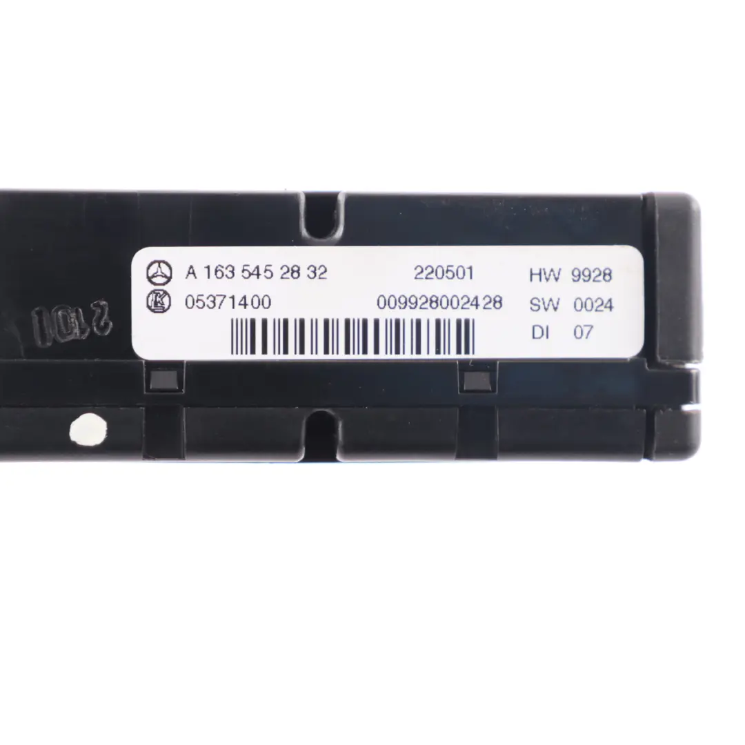 Mercedes ML W163 Immobilizer Control Unit Module ECU Control Unit - SKU A1635455432 - Part number A1635455432