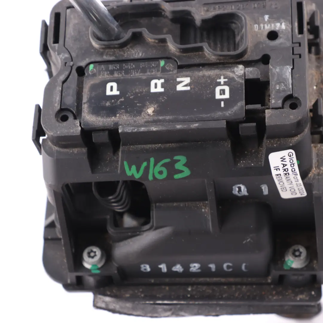 Shift Lever Automatic Transmission Mechanism to Mercedes W163 Gear with Part number A1635458432 Mercedes W163 Gear Shift Lever Automatic Transmission Mechanism - SKU A1635458432 - Part number A1635458432