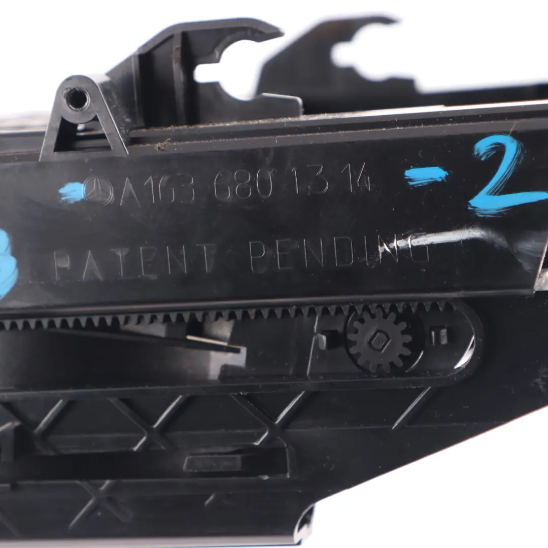 Centre Console Rear Cup Holder Grey to Mercedes ML W163 with Part number A1636801314 Mercedes ML W163 Centre Console Rear Cup Holder Grey - SKU A1636801314-2 - Part number A1636801314