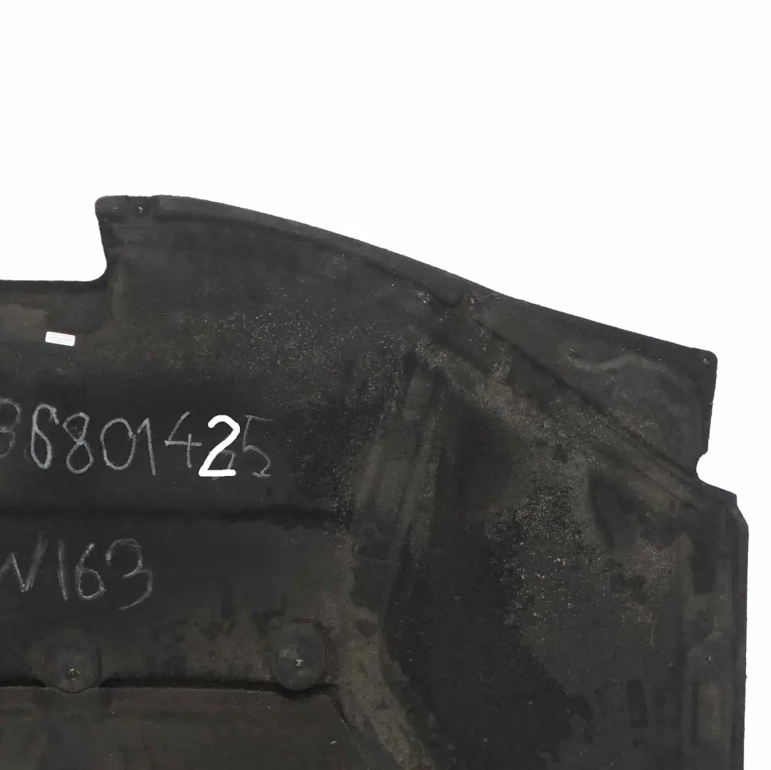 Mascherina Anteriore Cofano Isolamento per Mercedes ML W163 270 CDI con numero di parte A1636801425 Mercedes ML W163 270 CDI Mascherina Anteriore Cofano Isolamento - SKU A1636801425-1 - Numero di parte A1636801425