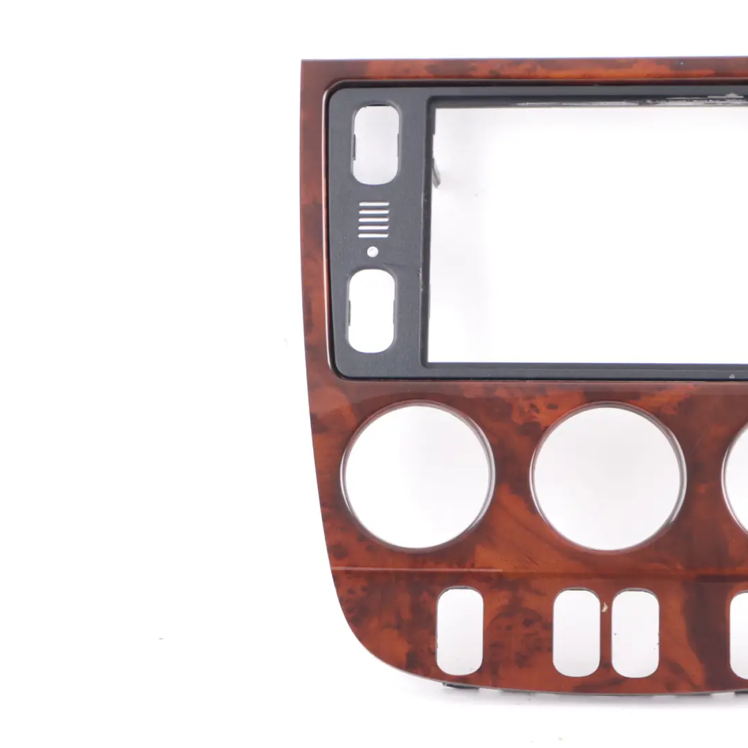 Centre Console Dash Trim Frame Cover Wood to Mercedes ML W163 with Part number A1636803739 Mercedes ML W163 Centre Console Dash Trim Frame Cover Wood - SKU A1636803739 - Part number A1636803739