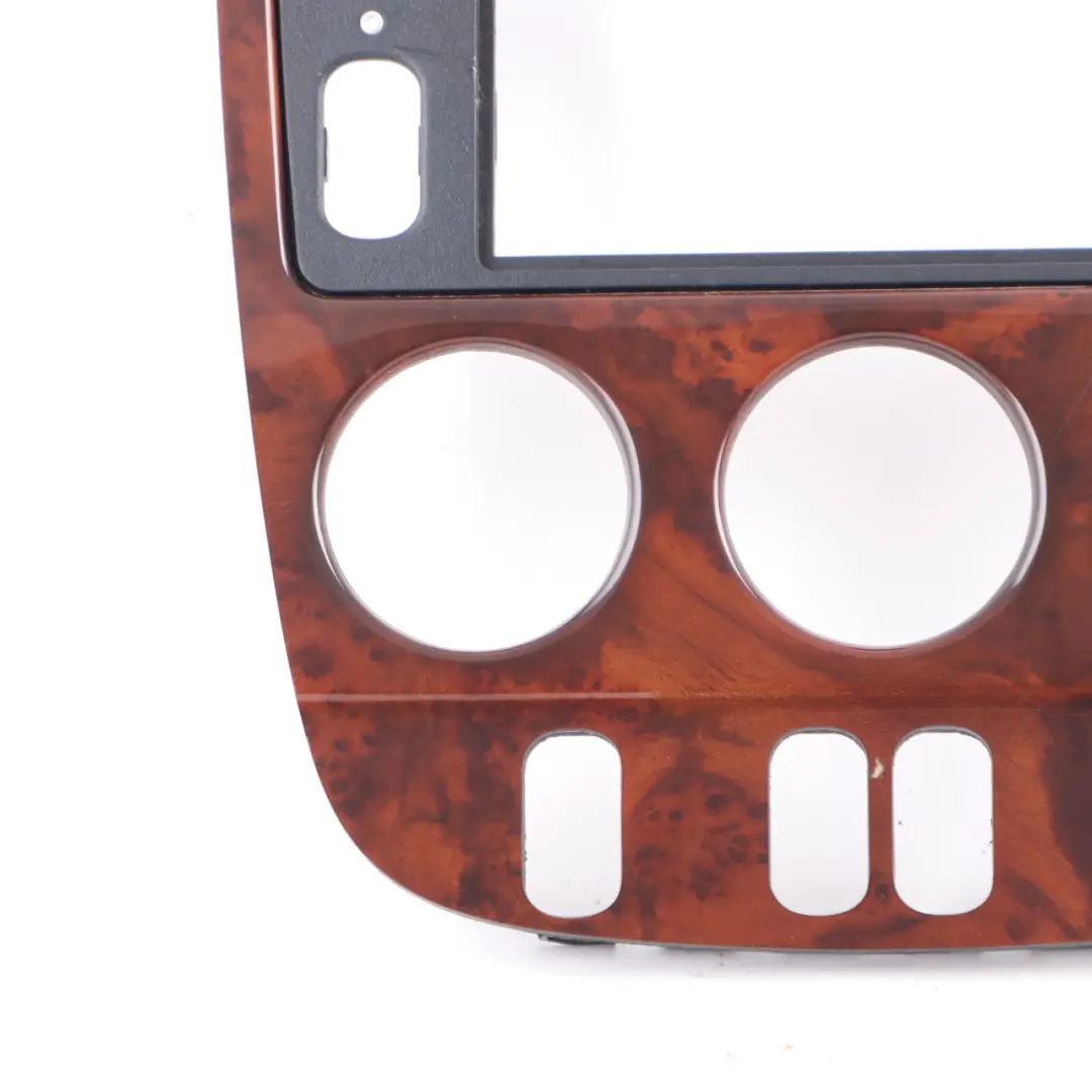 Centre Console Dash Trim Frame Cover Wood to Mercedes ML W163 with Part number A1636803739 Mercedes ML W163 Centre Console Dash Trim Frame Cover Wood - SKU A1636803739 - Part number A1636803739