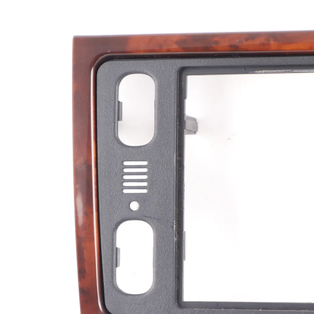Centre Console Dash Trim Frame Cover Wood to Mercedes ML W163 with Part number A1636803739 Mercedes ML W163 Centre Console Dash Trim Frame Cover Wood - SKU A1636803739 - Part number A1636803739