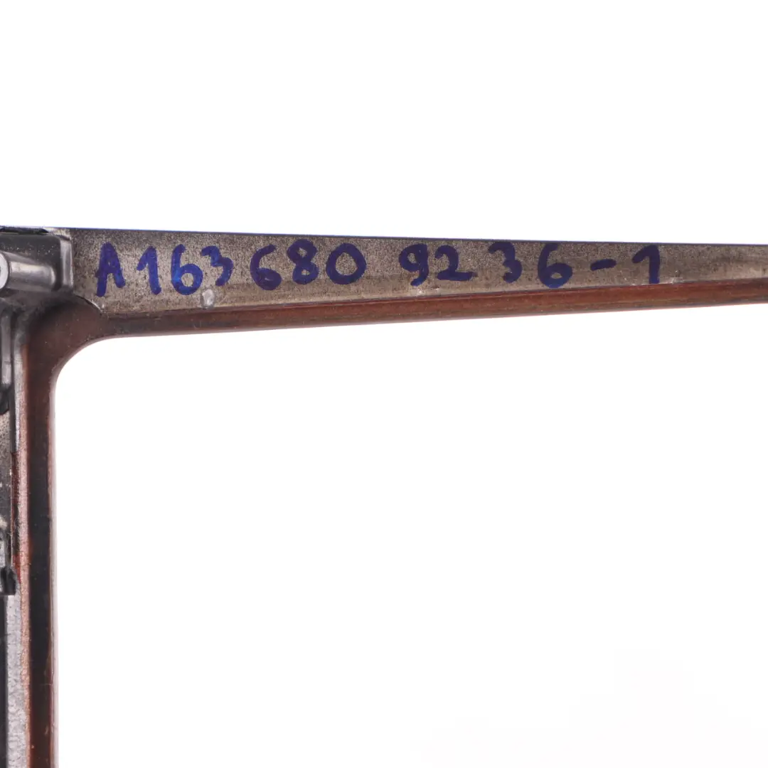 Centre Console Trim Frame Cover Surround Wood to Mercedes ML W163 with Part number A1636809236 Mercedes ML W163 Centre Console Trim Frame Cover Surround Wood - SKU A1636809236-1 - Part number A1636809236