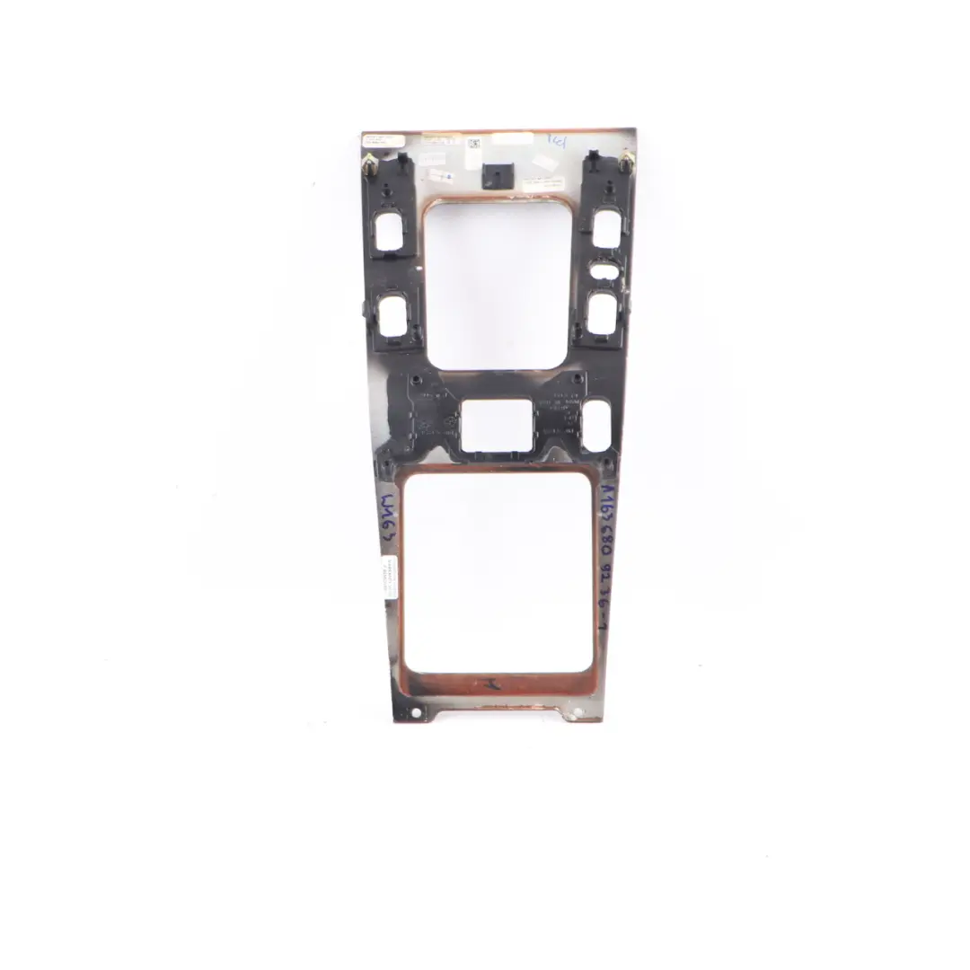 Centre Console Trim Frame Cover Surround Wood to Mercedes ML W163 with Part number A1636809236 Mercedes ML W163 Centre Console Trim Frame Cover Surround Wood - SKU A1636809236-1 - Part number A1636809236