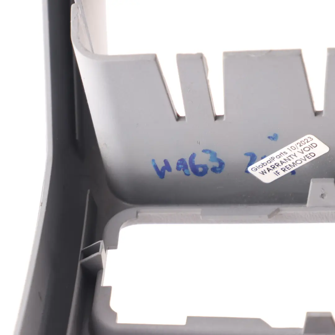 Mercedes ML W163 Centre Console Rear Air Vent Trim Cover Frame Grey - SKU A1636830654 - Part number A1636830654
