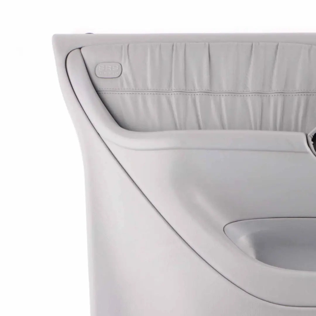 Door Card Front Left N/S Trim Panel Lining Grey Leather to Mercedes ML W163 with Part number A1637203570 Mercedes ML W163 Door Card Front Left N/S Trim Panel Lining Grey Leather - SKU A1637203570-1 - Part number A1637203570