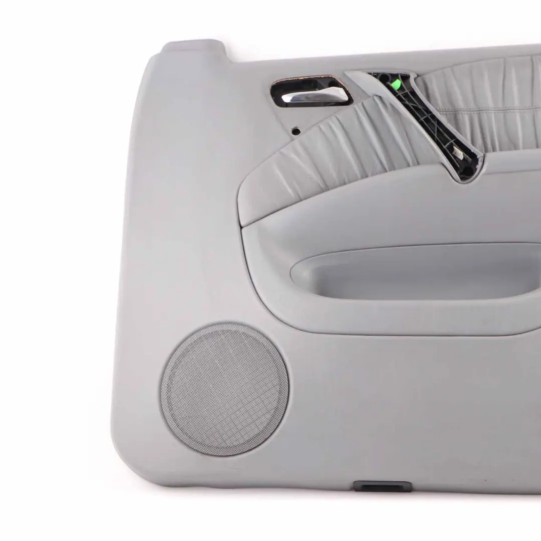 Door Card Front Right O/S Trim Panel Lining Grey Leather to Mercedes ML W163 with Part number A1637203670 Mercedes ML W163 Door Card Front Right O/S Trim Panel Lining Grey Leather - SKU A1637203670-1 - Part number A1637203670