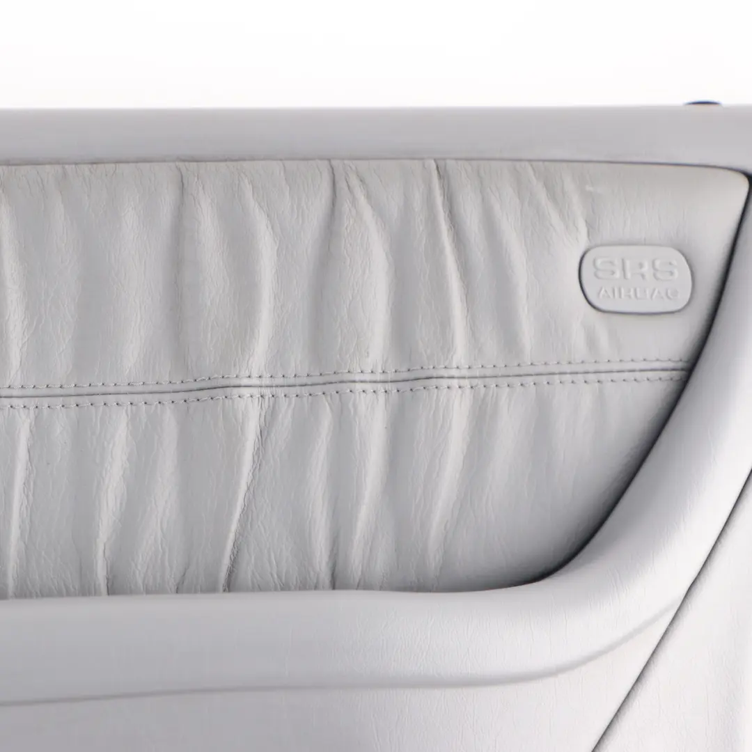 Mercedes ML W163 Door Card Front Right O/S Trim Panel Lining Grey Leather - SKU A1637203670-1 - Part number A1637203670