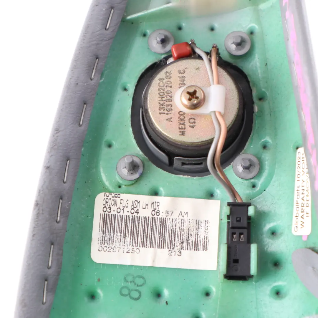 Speaker Tweeter Front Left Door N/S Cover Trim Triangle Grey to Mercedes ML W163 with Part number A1637205570 Mercedes ML W163 Speaker Tweeter Front Left Door N/S Cover Trim Triangle Grey - SKU A1637205570-2 - Part number A1637205570