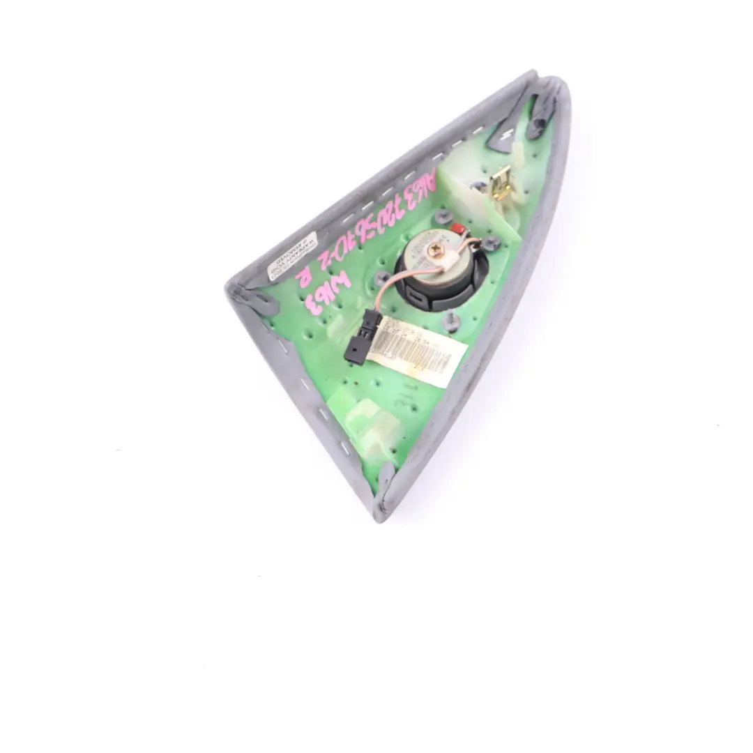 Mercedes ML W163 Speaker Tweeter Front Right Door O/S Cover Trim Triangle Grey - SKU A1637205670-2 - Part number A1637205670