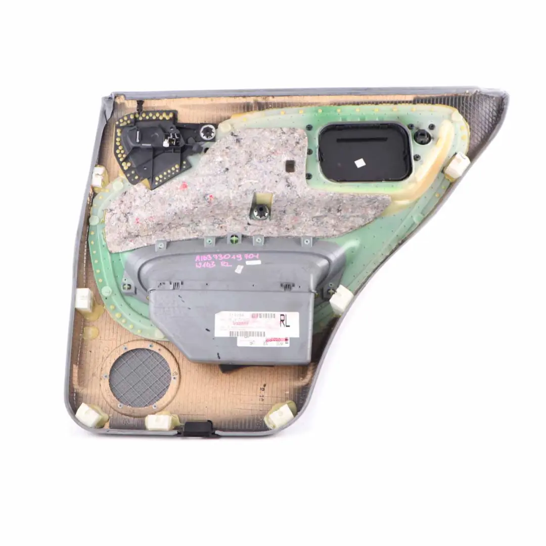 Door Card Rear Left N/S Trim Panel Cover Lining Grey Leather to Mercedes ML W163 with Part number A1637301970 Mercedes ML W163 Door Card Rear Left N/S Trim Panel Cover Lining Grey Leather - SKU A1637301970-1 - Part number A1637301970