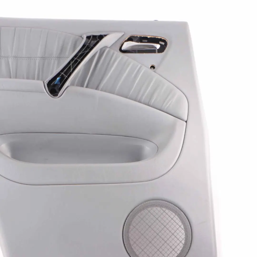 Door Card Rear Left N/S Trim Panel Cover Lining Grey Leather to Mercedes ML W163 with Part number A1637301970 Mercedes ML W163 Door Card Rear Left N/S Trim Panel Cover Lining Grey Leather - SKU A1637301970-1 - Part number A1637301970
