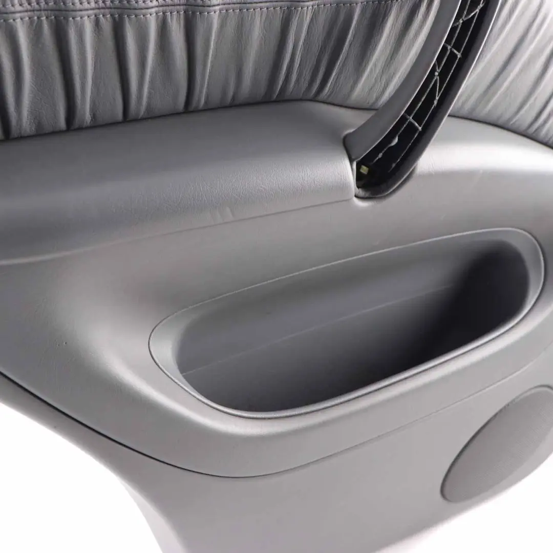 Door Card Rear Left N/S Trim Panel Cover Lining Grey Leather to Mercedes ML W163 with Part number A1637301970 Mercedes ML W163 Door Card Rear Left N/S Trim Panel Cover Lining Grey Leather - SKU A1637301970-1 - Part number A1637301970