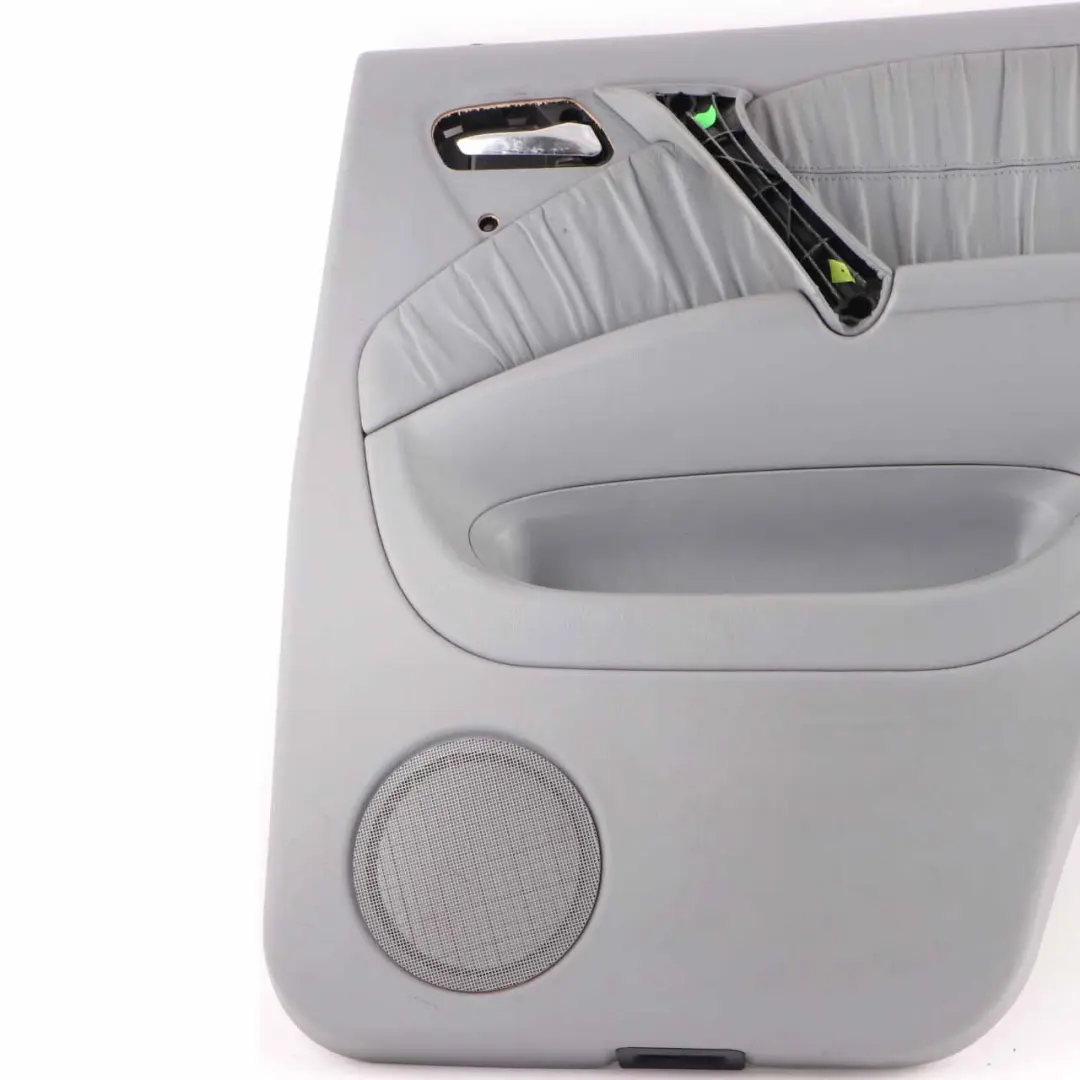 Door Card Rear Right O/S Trim Panel Cover Lining Grey Leather to Mercedes ML W163 with Part number A1637302070 Mercedes ML W163 Door Card Rear Right O/S Trim Panel Cover Lining Grey Leather - SKU A1637302070-1 - Part number A1637302070