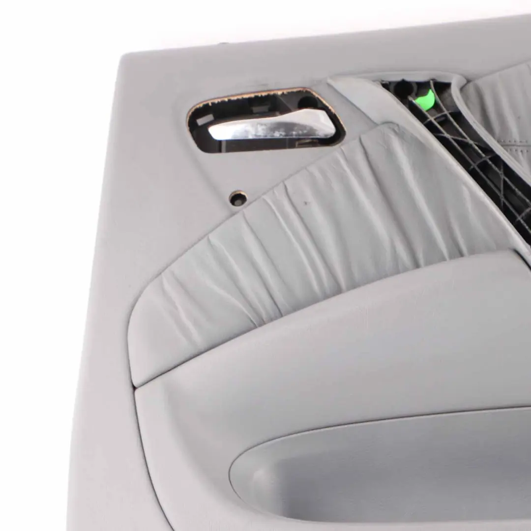 Mercedes ML W163 Door Card Rear Right O/S Trim Panel Cover Lining Grey Leather - SKU A1637302070-1 - Part number A1637302070