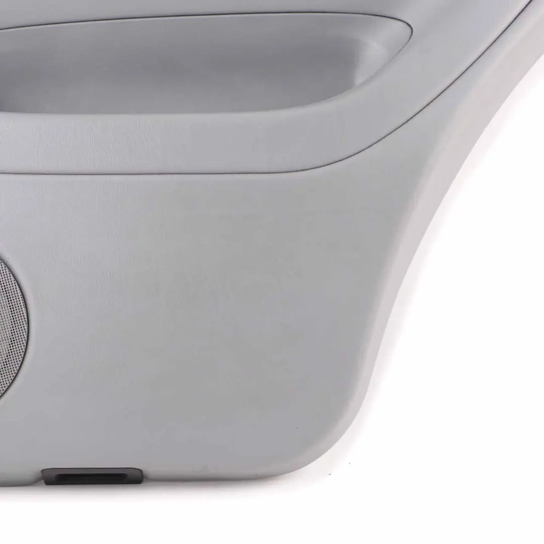 Mercedes ML W163 Door Card Rear Right O/S Trim Panel Cover Lining Grey Leather - SKU A1637302070-1 - Part number A1637302070