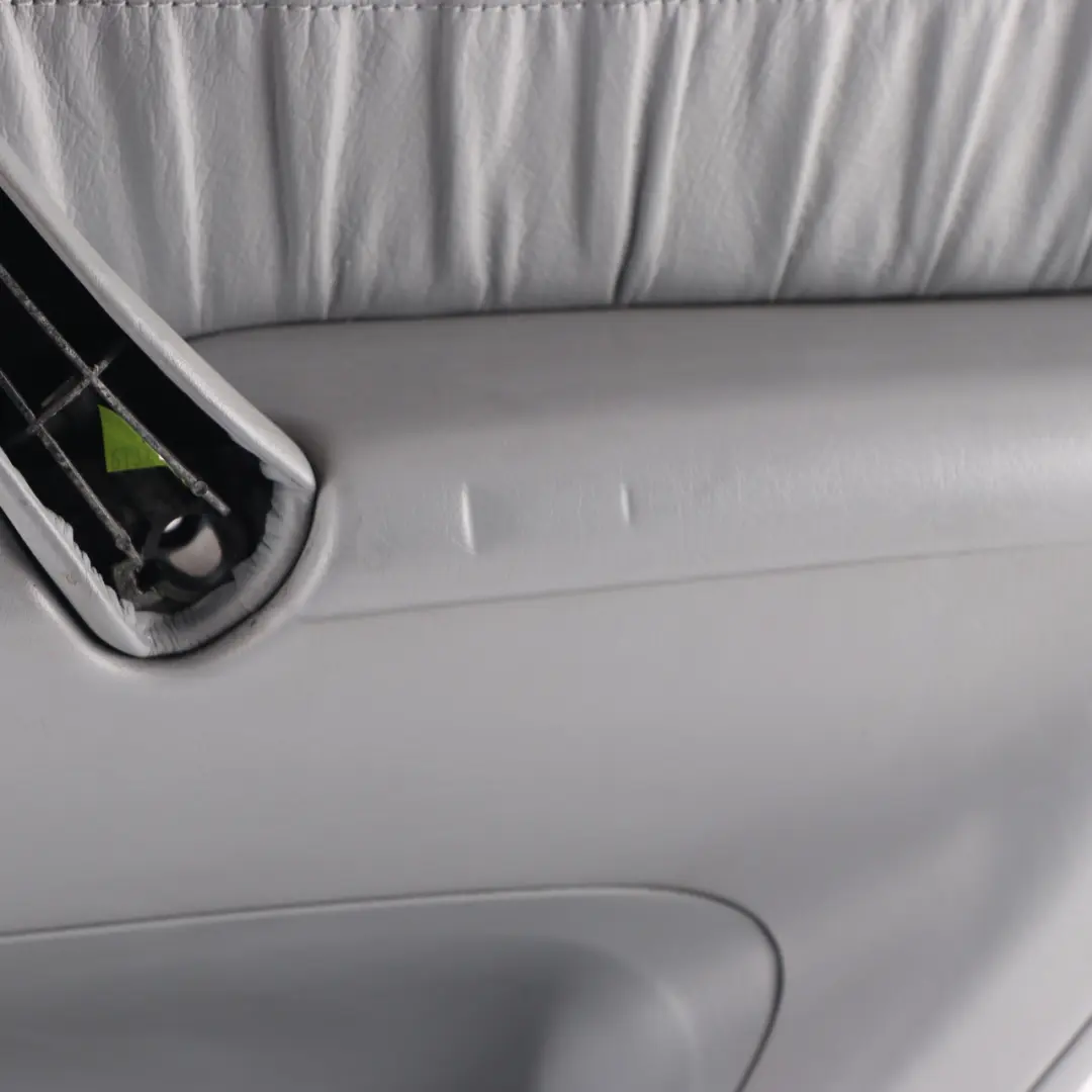 Mercedes ML W163 Door Card Rear Right O/S Trim Panel Cover Lining Grey Leather - SKU A1637302070-1 - Part number A1637302070