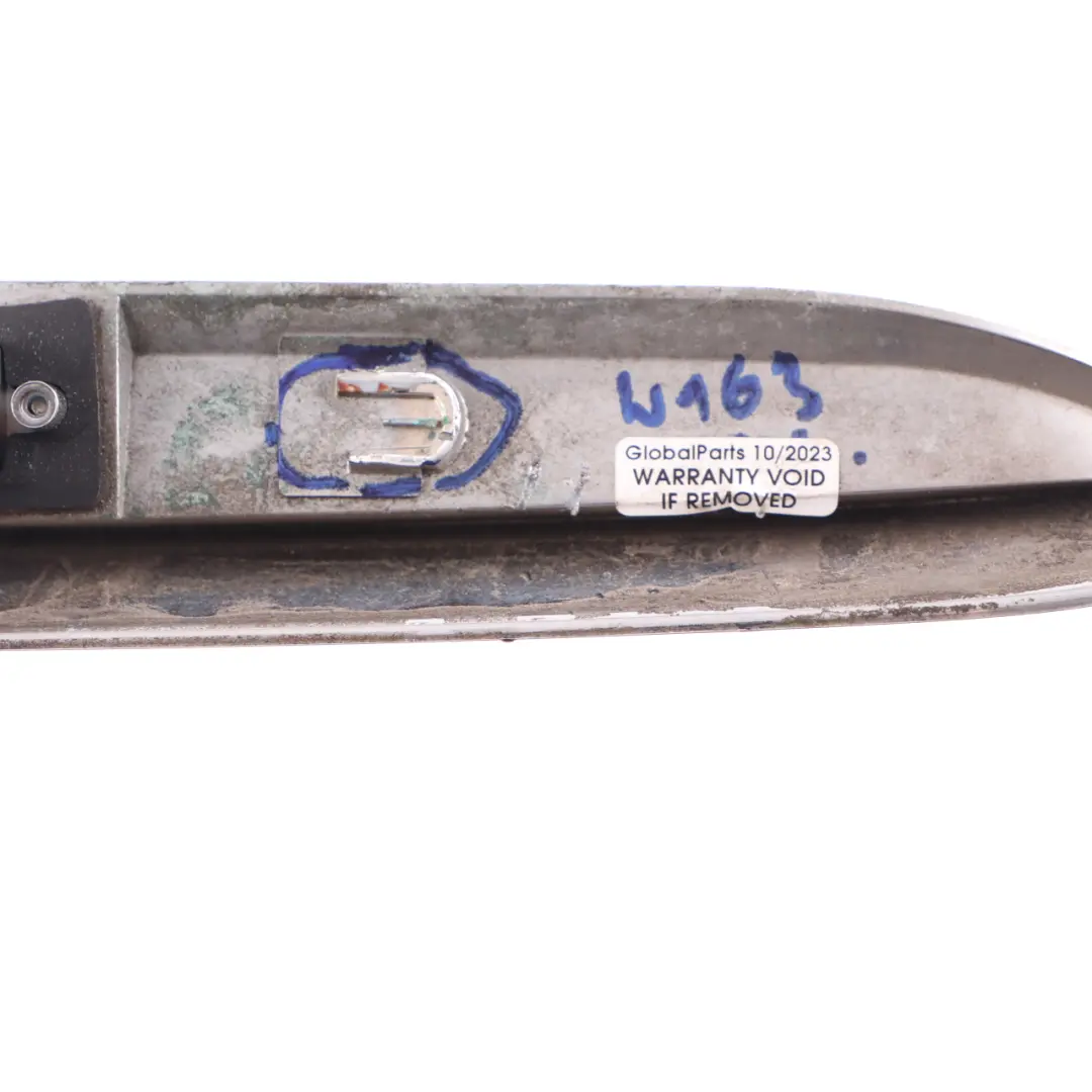 Trunk Handle Cover Trim License Plate Lamp Chrome to Mercedes ML W163 with Part number A1637400893 Mercedes ML W163 Trunk Handle Cover Trim License Plate Lamp Chrome - SKU A1637400893-1 - Part number A1637400893