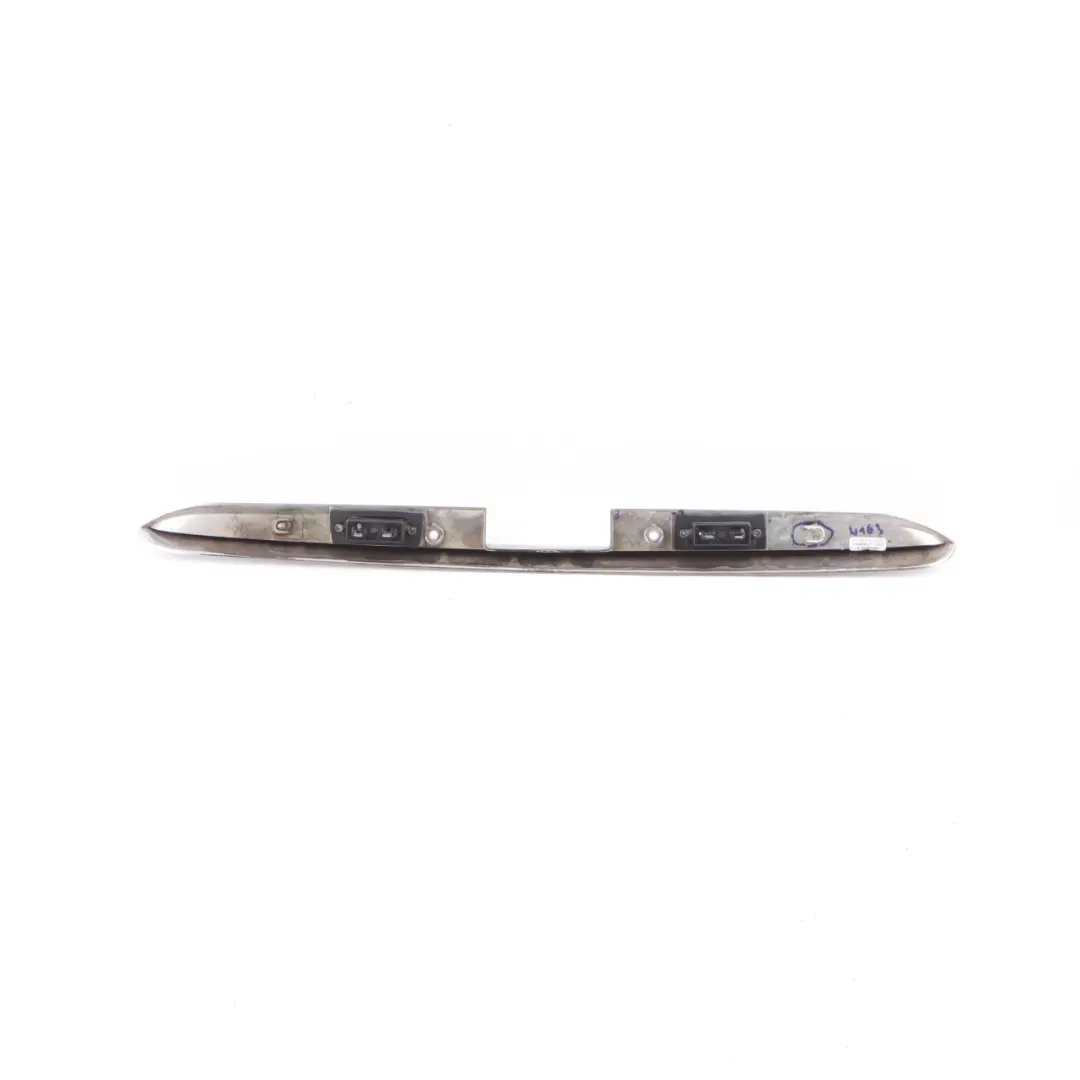 Mercedes ML W163 Trunk Handle Cover Trim License Plate Lamp Chrome - SKU A1637400893-1 - Part number A1637400893