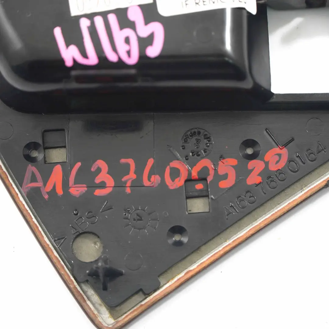 Mercedes W163 Door Card Handle Cover Interior Trim Rear Left N/S A1637660164 - SKU A1637600520 - Part number A1637600520