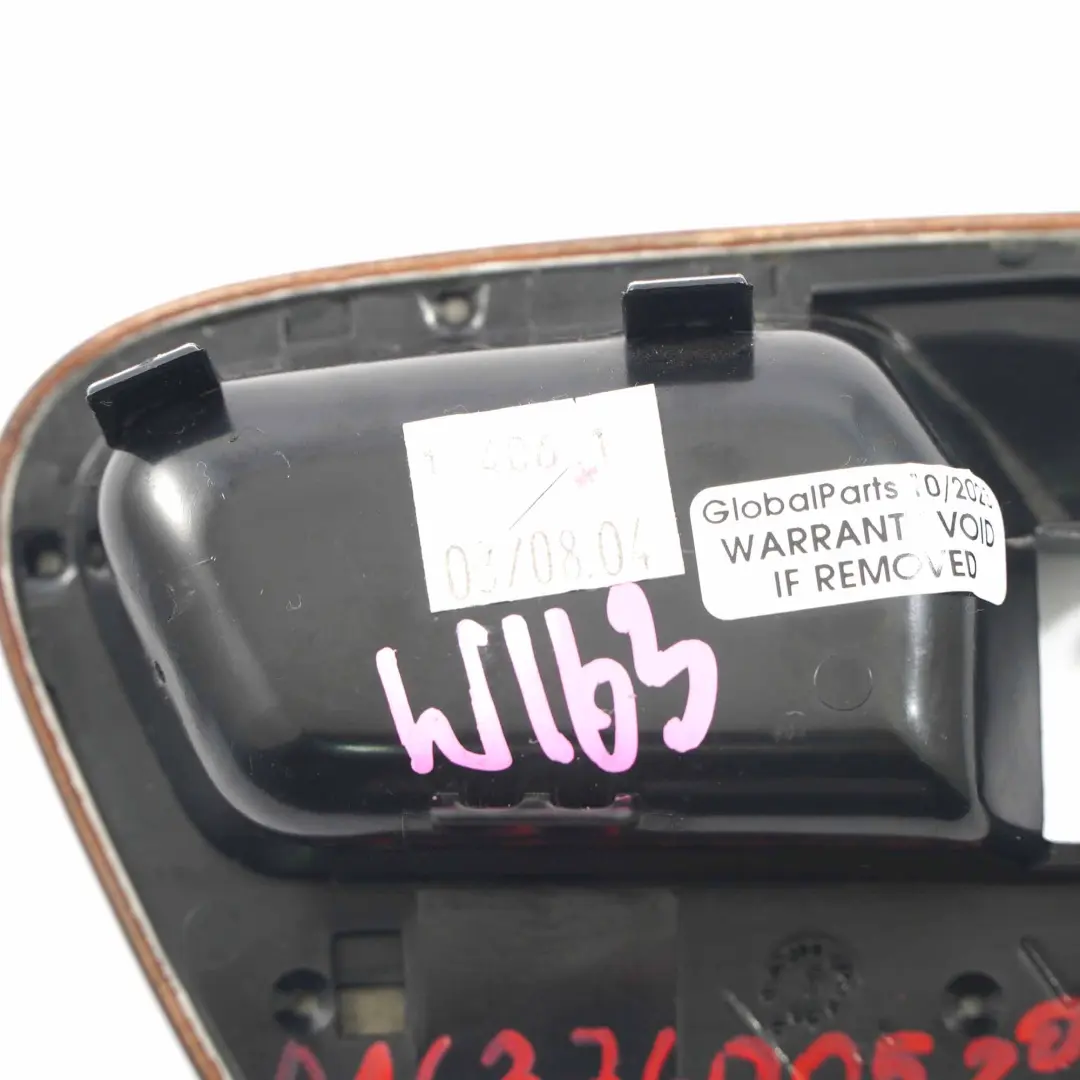 Door Card Handle Cover Interior Trim Rear Left N/S A1637660164 to Mercedes W163 with Part number A1637600520 Mercedes W163 Door Card Handle Cover Interior Trim Rear Left N/S A1637660164 - SKU A1637600520 - Part number A1637600520