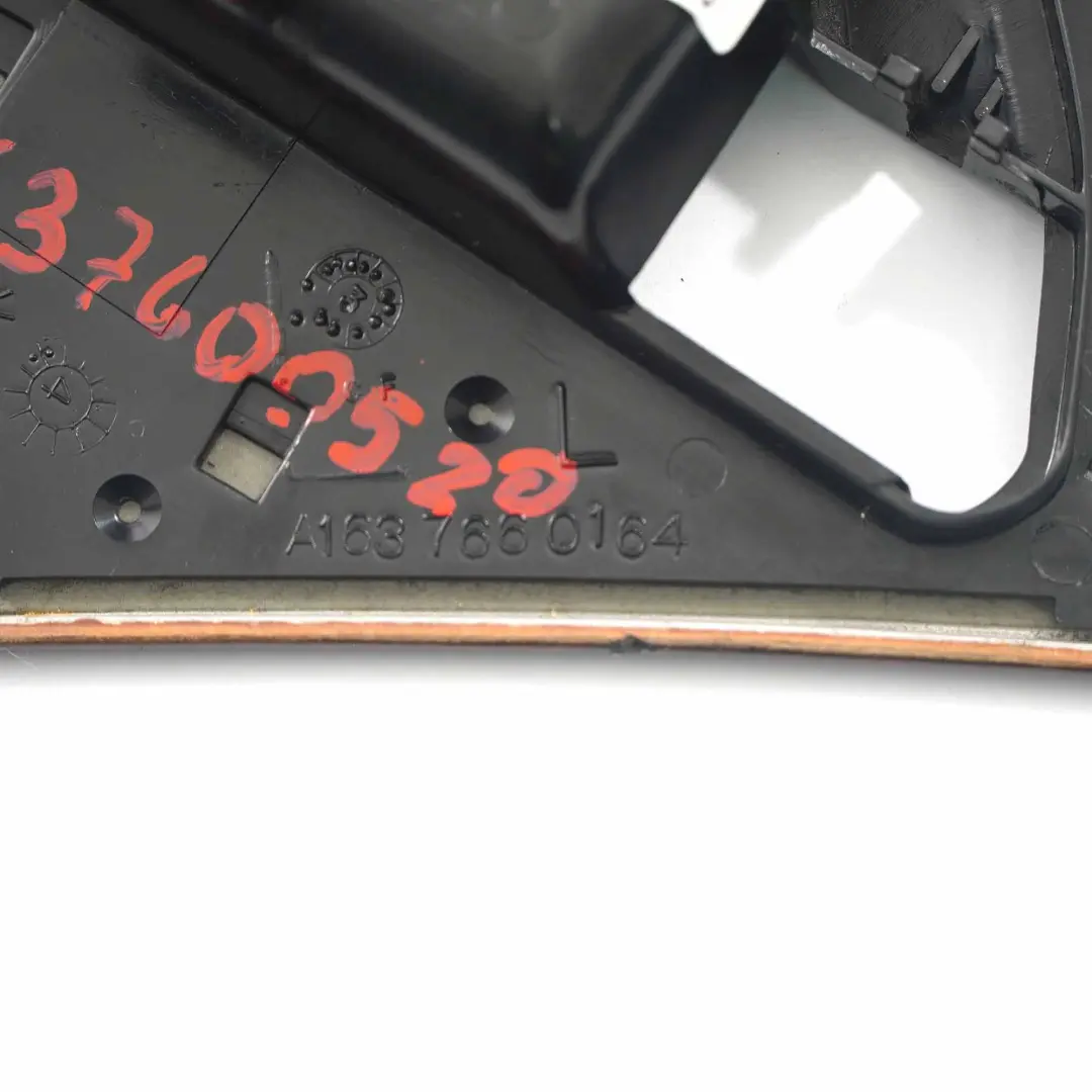 Door Card Handle Cover Interior Trim Rear Left N/S A1637660164 to Mercedes W163 with Part number A1637600520 Mercedes W163 Door Card Handle Cover Interior Trim Rear Left N/S A1637660164 - SKU A1637600520 - Part number A1637600520