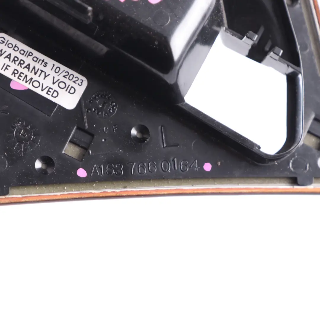 Door Handle Cover Trim Front Rear Left N/S Wood A1637660164 to Mercedes ML W163 with Part number A1637660168 Mercedes ML W163 Door Handle Cover Trim Front Rear Left N/S Wood A1637660164 - SKU A1637660168-1 - Part number A1637660168