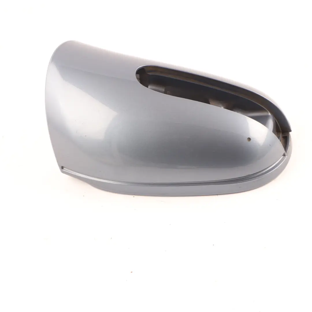 Wing Mirror Cover Right O/S Housing Cap Hydro Silver - 353 to Mercedes ML W163 with Part number A1638100479 Mercedes ML W163 Wing Mirror Cover Right O/S Housing Cap Hydro Silver - 353 - SKU A1638100479-HYS - Part number A1638100479